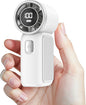 Portable Handheld Mini Fan, 6 Gear Wind, Hand Small Travel Personal Held Fans, Rechargeable Turbo Fan, Gifts for Women Men, for Camping Vacation Outdoor (white)