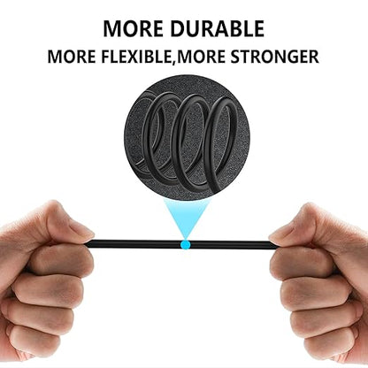 Amzpas Headphone Extension Cable, 4 Pole TRRS 3.5mm Extension Audio Cord Male to Female Stereo Audio Cable for Headset, iPhone, iPad, Smartphones, Tablets, Media Players and More (3.3ft)