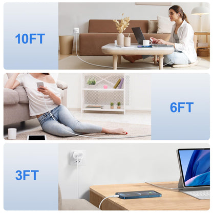 for iPhone 14 13 12 11 Fast Charger, [MFi Certified] 3 Pack 20W USB C Charger Block with 3FT&6FT&10FT USB C to ightning Fast Charging Cable Compatible with iPhone 14/13/12/11/Pro/Pro Max/Xs/Xr/X