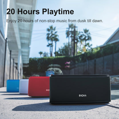 DOSS SoundBox Touch Wireless Bluetooth Speaker-12W HD Sound with Rich Bass