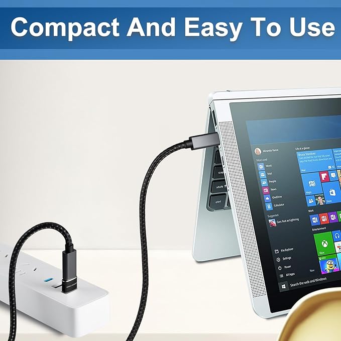 USB to USB C Adapter 6 packs for iPhone Fast Charging, Transfer and Type C OTG convert. USBC to A Compatible with iPhone 16 16e 15 Plus Pro Max,iPad Pro Air 4 Mini 6 almost USB devices
