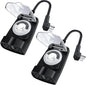 G-ELEK Outdoor Timer Outlet Waterproof, 24 Hour Outdoor Light Timer, Timers for Electrical Outlets, Ideal for Pool Pump, Christmas Lights, Heavy Duty, 2 Grounded Outlets, ETL Listed, 2 Pack
