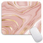 Armanza Square Mouse Pad Apricot Flower, Personalized Premium-Textured Custom Mouse Mat Design, Washable Mousepad Cloth, Non-Slip Rubber Base Computer Mouse Pads for Wireless Mouse