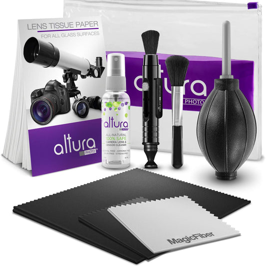 Altura Photo Camera Cleaning Kit, All-Natural Lens Cleaner, DSLR Mirrorless