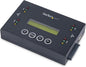 StarTech.com 1:1 Standalone Hard Drive and USB Thumb Drive Duplicator/Eraser, USB Flash and SATA HDD/SSD Disk Cloner/Copier and Wiper, Toolless Sanitizer, LCD Display, TAA Compliant (SU2DUPERA11)