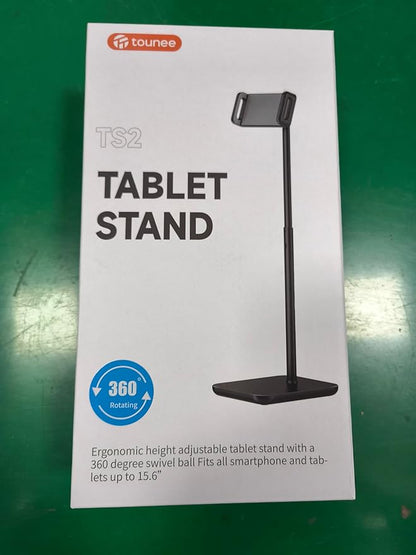 tounee Portable Monitor & Tablet Holder Stand, 4.4lb (2kg) Holding Strength, Height Adjustable Up to 18.11", Ideal for 4.7"-16" Devices (15.6" Portable Monitors, iPad, iPhone, Kindle)-White