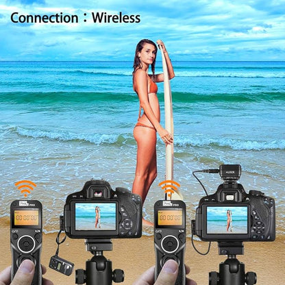 Remote Shutter Release Compatible for Panasonic, PIXEL TW-283 L1 Wireless Remote Control Wired Shutter Release Cable Compatible for Panasonic Cameras