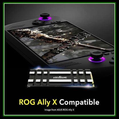 Addlink A93 1TB Storage Expansion for PS5 Console with Heatsink, Up to 7400mb/s, Gen 4 PCIe NVMe m.2 2280, SLC Cache Internal Solid State Drive(‎ad1TBA93M2P)