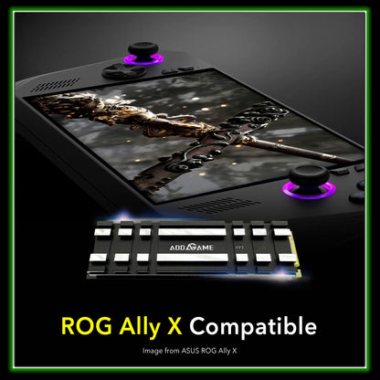 Addlink A93 4TB Storage Expansion for PS5 Console with Heatsink, Up to 7400mb/s, Gen 4 PCIe NVMe m.2 2280, SLC Cache Internal Solid State Drive(‎ad4TBA93M2P)