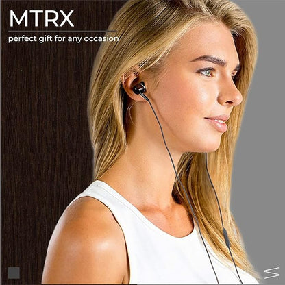 Symphonized Wired Earbuds with Microphone – 90% Noise Cancelling Ear Buds with Mic, in Ear Headphones Wire for Computer & Phone, Earphones 3.5 mm Jack