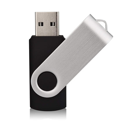 Aiibe 10 Pieces 16 GB USB Flash Drive 16GB USB 2.0 Thumb Drives Bulk Colorful USB Memory Stick Zip Drive Jump Drives for Data Storage, File Sharing (Multicolor, 16G, 10 Pack)