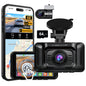 HUPEJOS 4K Dash Cam Front and Rear,STARVIS 2 HDR Dash Camera for Car