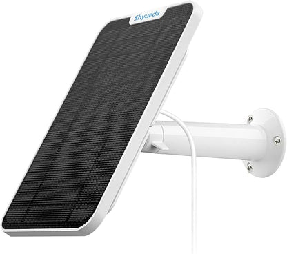 4W Solar Panel Charging Compatible with Arlo Pro 3/Pro 4/Pro 5S/Ultra/Ultra 2 only, with 13.1ft Waterproof Charging Cable, IP65 Weatherproof,Includes Secure Wall Mount(3-Pack)(Magnetic Connector)