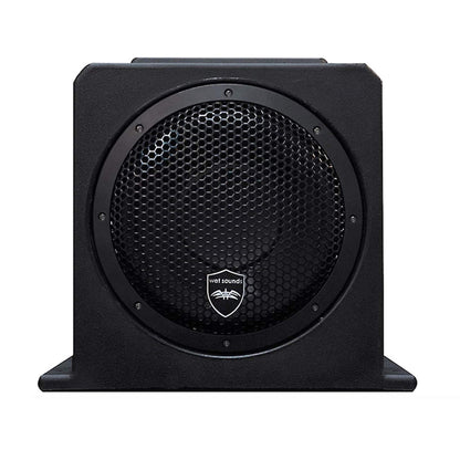 Wet Sounds Package - Black Stealth 10 Ultra HD Sound Bar w/Remote and AS-10 10" 500 Watt Powered Stealth Subwoofer