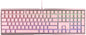 Cherry MX 3.0 S Wired Mechanical Gaming Keyboard. Aluminum Housing Built for Gamers w/MX Blue Switches. RGB Backlit Color Display Over 16m Colors. Pink