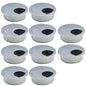EASYEAH 10 Pcs Desk Grommet 1-3/8" / 35 mm, Desk Cord Hole Cover