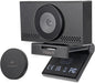 MOSISO 4K Webcam for PC & Laptop with Microphone and Webcam Cover, Auto Light Correction, USB Plug and Play for Live Streaming Video Call Conference Online Lessons Game, Black