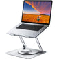 Laptop Stand for desk(360°Rotating),Aluminum laptop Riser for 10-16"Laptops
