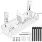 Mzmaxy Cable Management, 25'' Cable Management Under Desk, Cable Tray