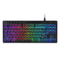 Redragon K516 Shiva TKL Wired RGB Membrane Gaming Keyboard, 87 Keys Mechanical-Feel Keyboard w/Smooth Linear Switch, On-Board Macro & Dedicated Multimedia Keys, 16.8M RGB Backlit, Software Supported