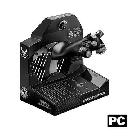 Thrustmaster Viper TQS: Metal Throttle Quadrant System, 21 Action Buttons, 5 Axes, Iconic Chaff/Flare Functions, Licensed by the U.S. Air Force (Compatible with PC)