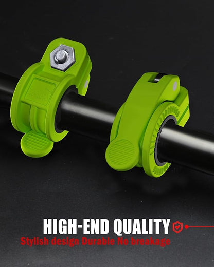 Mini Barbell Clips 1 inch I Multi-Size Adjustable Barbell Collar I 1 inch Barbell ClampsIQuick Release Weight Clips Pair of Locking for Dumbbell Bar