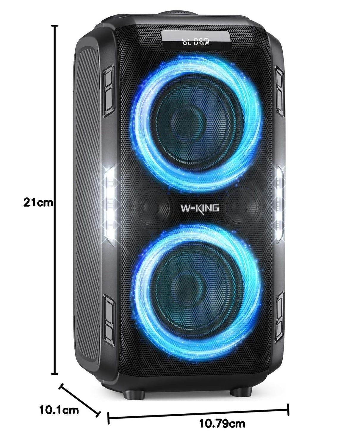 W-KING 270W Max Party Portable Bluetooth Speaker Loudest Large Big Boom Box