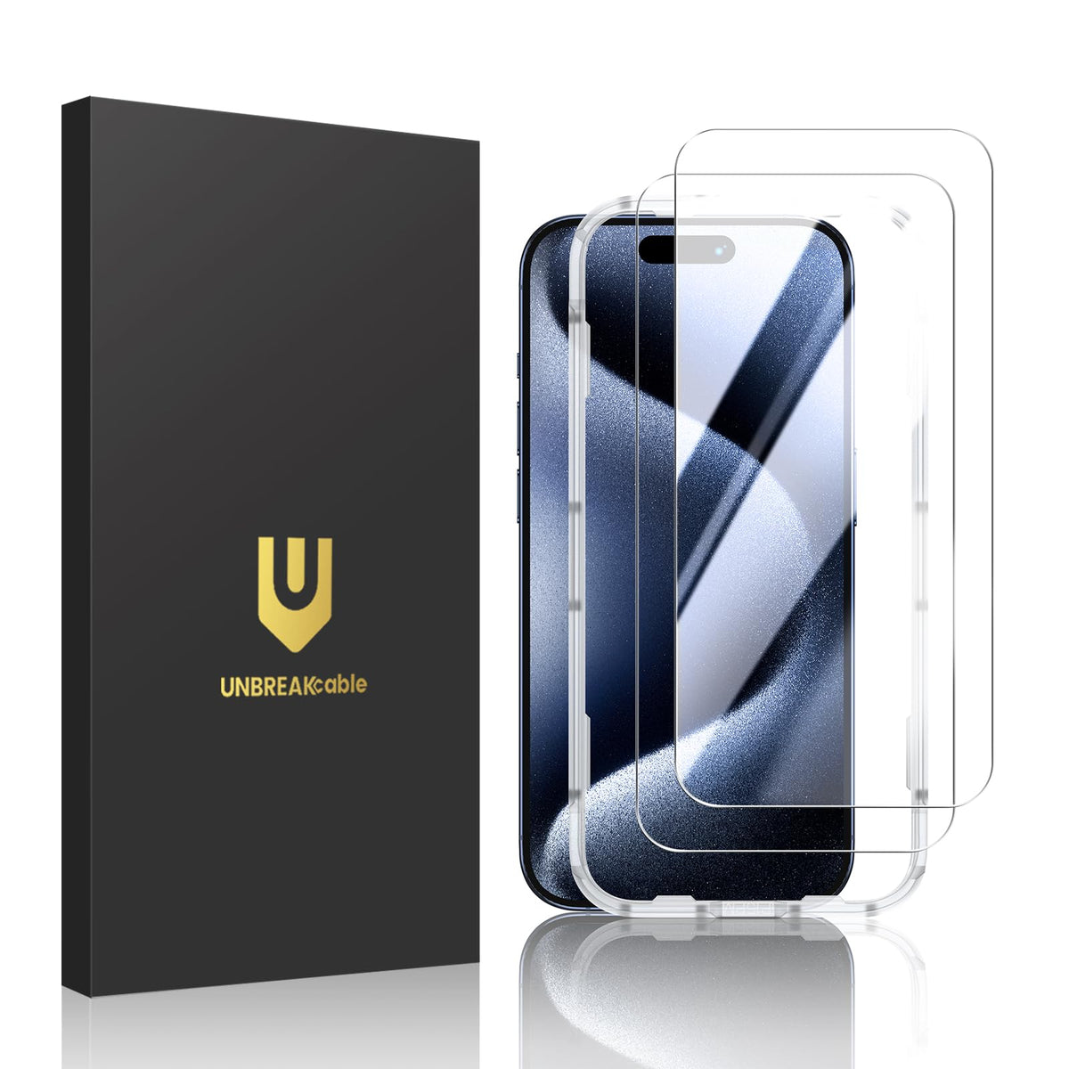 UNBREAKcable 2-Pack Screen Protector for iPhone 11 Pro Max/iPhone XS Max