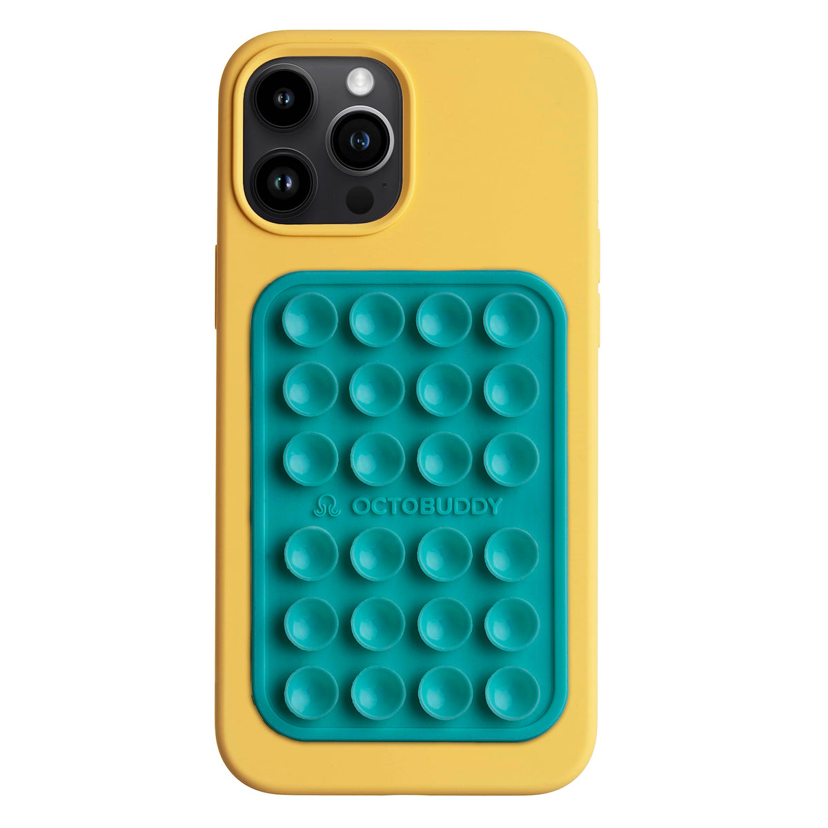 OCTOBUDDY Classic MAX - Silicone Suction Phone Case Adhesive Mount