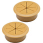 BOPOREAE 2 Pcs Desk Grommet 2-3/8" (60mm), Desk Hole Cover for Cables