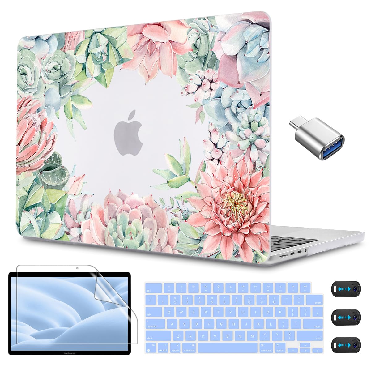 CISSOOK Compatible with MacBook Pro 14 inch Case M5 M4 M3 M2 M1 2026-2021