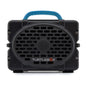Turtlebox Original Gen 3: Portable Outdoor Bluetooth Speaker – Ultra-Loud (120dB), Waterproof (IP67), Rugged, Impact-Resistant, 3-Day Battery | Party Mode: Unlimited Pairing Stereo, Gray/Electric Blue