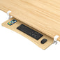 suptek Keyboard Tray Under Desk Pull Out with C Clamp Mount, Computer Keyboard & Mouse Tray, 25.6 (30 Including Clamps) x 11.8 inch Slide-Out Platform Computer Drawer for Typing, Light Wood, DSF1QM