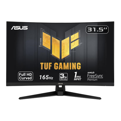 ASUS TUF Gaming VG328H1B 32” Curved Monitor, 1080P Full HD, 165Hz (Supports 144Hz), Extreme Low Motion Blur, Adaptive-sync, FreeSync Premium, 1ms, Eye Care, HDMI D-Sub