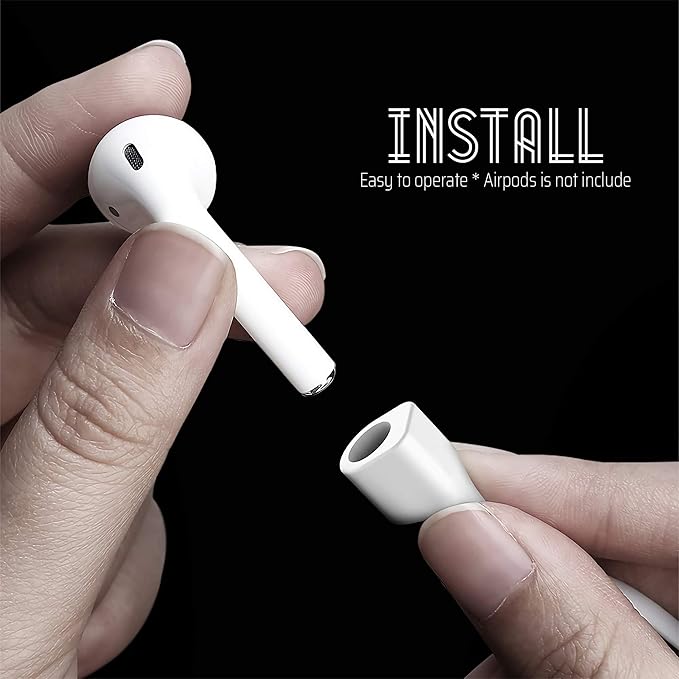 Ultra Strong Magnetic Airpod Pro Strap Anti-Lost Cord Sports Lanyard Compatible with Airpods 3rd 2nd Generation Pro 3 2 1 (3 White)