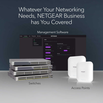NETGEAR 8-Port 1G/10G Gigabit Ethernet Unmanaged Network Switch (GS108X)