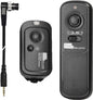 Pixel Camera Wireless Remote Shutter Release RW-DC0 for Nikon Z8 Z9 D3 D4 D5 D6 D800 D850 D800E D810A D810 D700 D500 D300 D300s D200 F100 F90 F90X F6 F5 N90s D1X D2H with Nikon MC-30A MC-36A