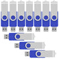 VICFUN 100 Pack 32GB USB Flash Drives Bulk 32GB Flash Drive 100 Pack USB2.0-Blue