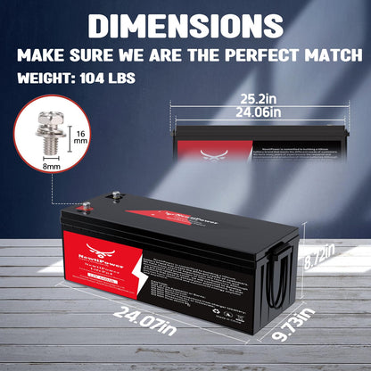 12V 660Ah Lithium LiFePO4 Battery with 250A BMS Grade A Cells Deep Cycle Rechargeable Battery,10000+ Cycles,Perfect for Golf Cart,Off Grid Applications (12.8V 660Ah-BLU)
