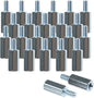 Kado Wall Mount Spacer Adapter Set for Desktop/Portable Monitor, 64pcs M4x14mm Hex Stainless Steel Standoff Spacer Screw Nut Bolt Motherboard Prototyping Accessories for PCB, Computer & Circuit Board