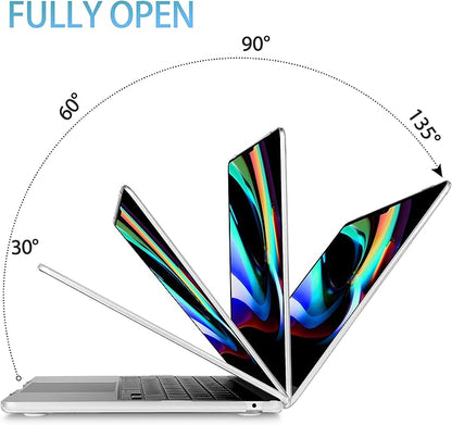 Mektron for 2025 M4 MacBook Air 13.6 Inch A3240 Case Fits 2023 A2681 M2 2024 A3113 M3 Chip with Liquid Retina Display, Printed Plastic Hard Shell Cover for MacBook Air 13.6", Watercolor Cactus