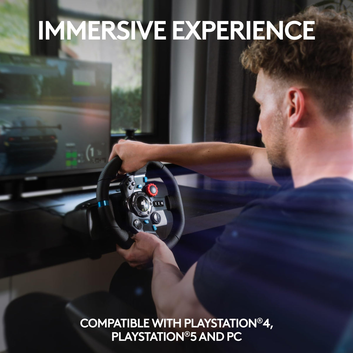 Logitech G29 Racing Wheel and Pedals for PS5/PS4/PC