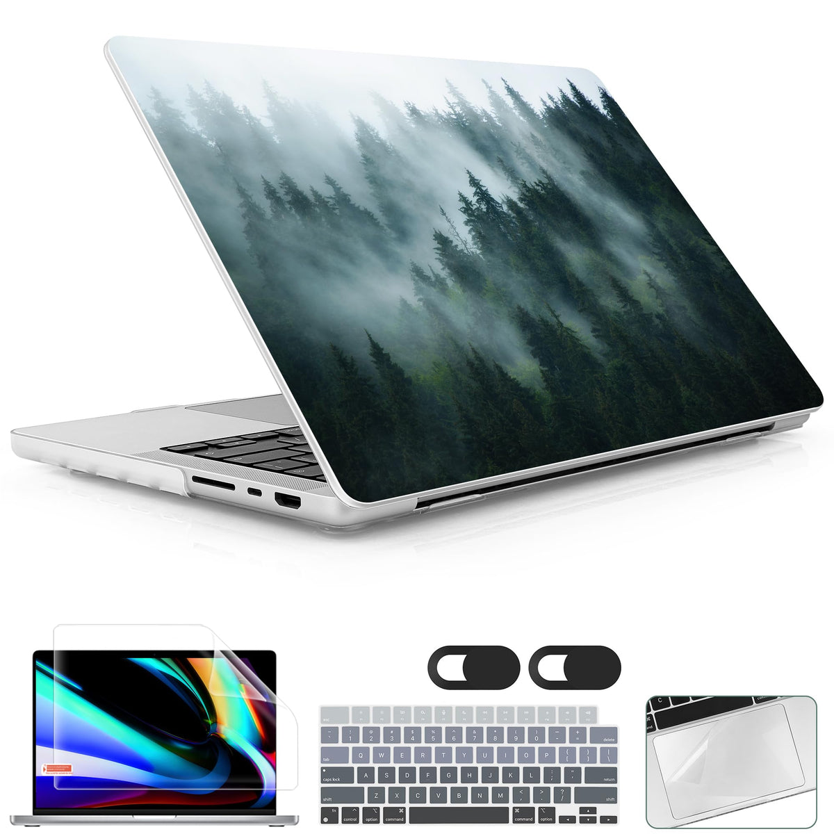 Lepeoac Case for 2026-2021 MacBook Pro 16-inch M5/M4/M3/M2/M1, DJ Turntable