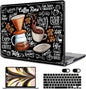 MEEgoodo Case for M4/M3/M2 MacBook Air 13.6 inch Case 2025 2024 2022, Fit Model A3240/A3113/A2681, Laptop Hard Shell with Keyboard Cover Compatible with MacBook Air 13 inch, Coffee