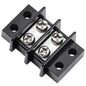 GLOSO Marine Terminal Blocks TBD Double Row Stainless 10-22 AWG Cu, 30A/600V- 1 Pack, 14 Poles