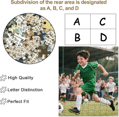 Personalized Photo Puzzle with Glossy Finish – Custom Jigsaw Puzzle 120/200/300/500/1000/1500 Pieces for Family, Couples, Pets, Birthdays, and Weddings (120-Vertical)