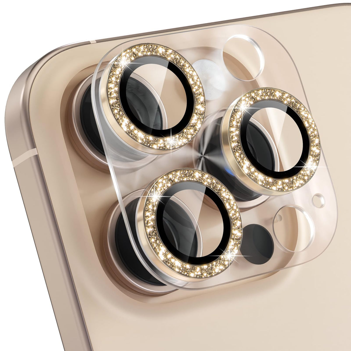 Choiche for iPhone 16 Pro/iPhone 16 Pro Max Camera Lens Protector