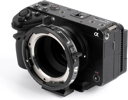 VILTROX PL-E Lens Adapter Mount Converter with Rotary Lock Compatible with PL Lens to E/NEX Mount Cameras A7S3, FS7, FS5, FX9, A7R4, R3 and More