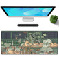 Galdas Mouse Pad For Gaming,XXL XL Large Mouse Mat Long Extended MousePad Desk Mat Non-Slip Rubber Mice Pads Stitched Edges Thin (31.5 x 11.8 x 0.12 Inches) Topographic Map