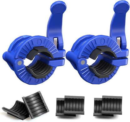 MAXRICH Barbell Clamp 1 inch Multiple Sizes & Adjustable Weight Clips for Quick Release Barbell Collars